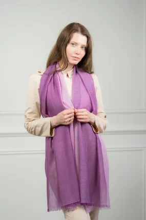 4 Color Block Lilac Scarf