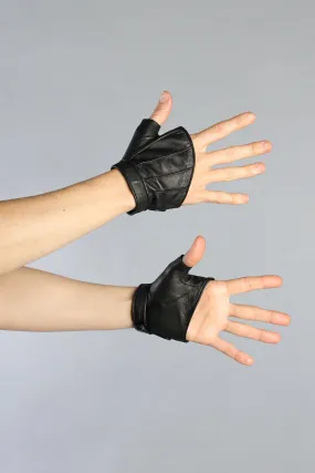 5D x Steam Trunk Crop Glove - leather