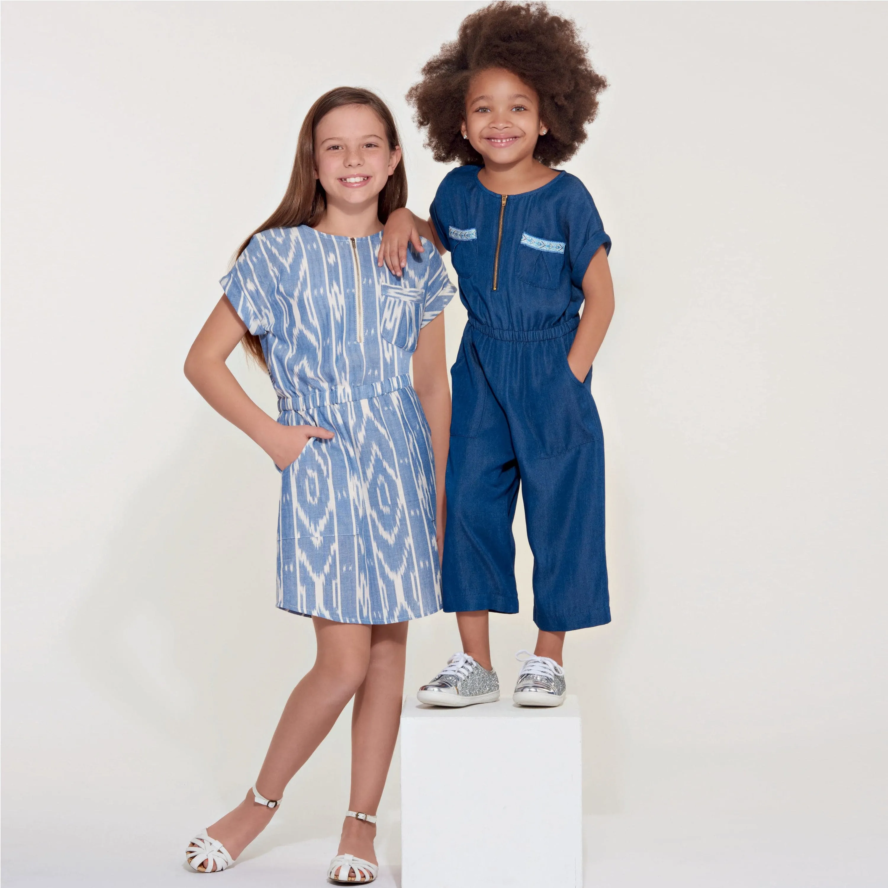 6612 New Look Pattern N6612 Children's, Girls' Jumpsuit, Romper and Dress