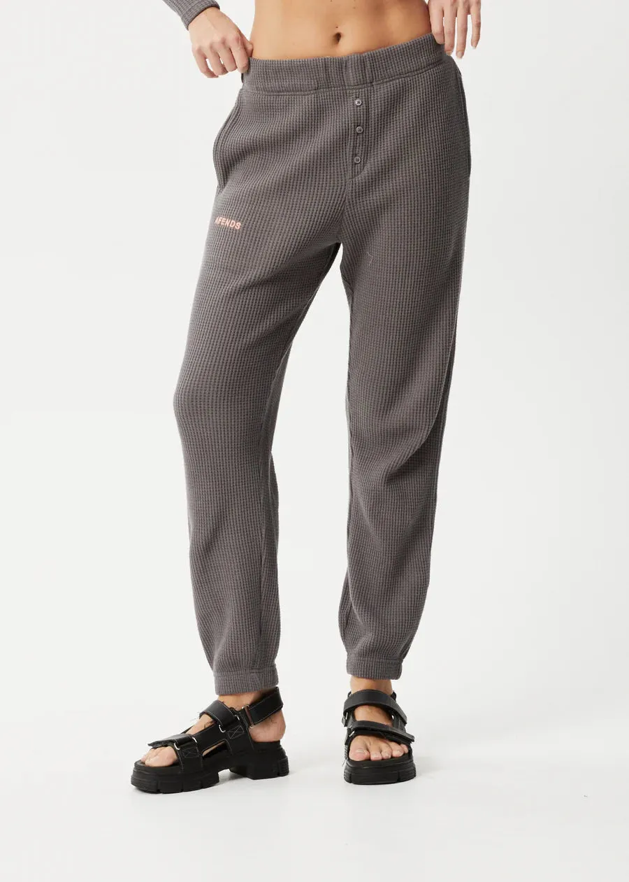 Afends Womens Ari Waffle Sweatpants