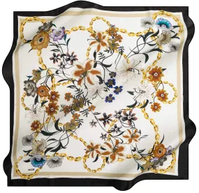 Aker Vintage Glam Silk Scarf Venice No. 12