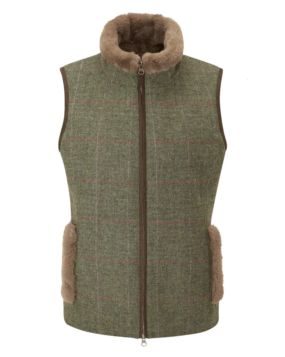 Alan Paine Combrook Tweed Ladies Gilet