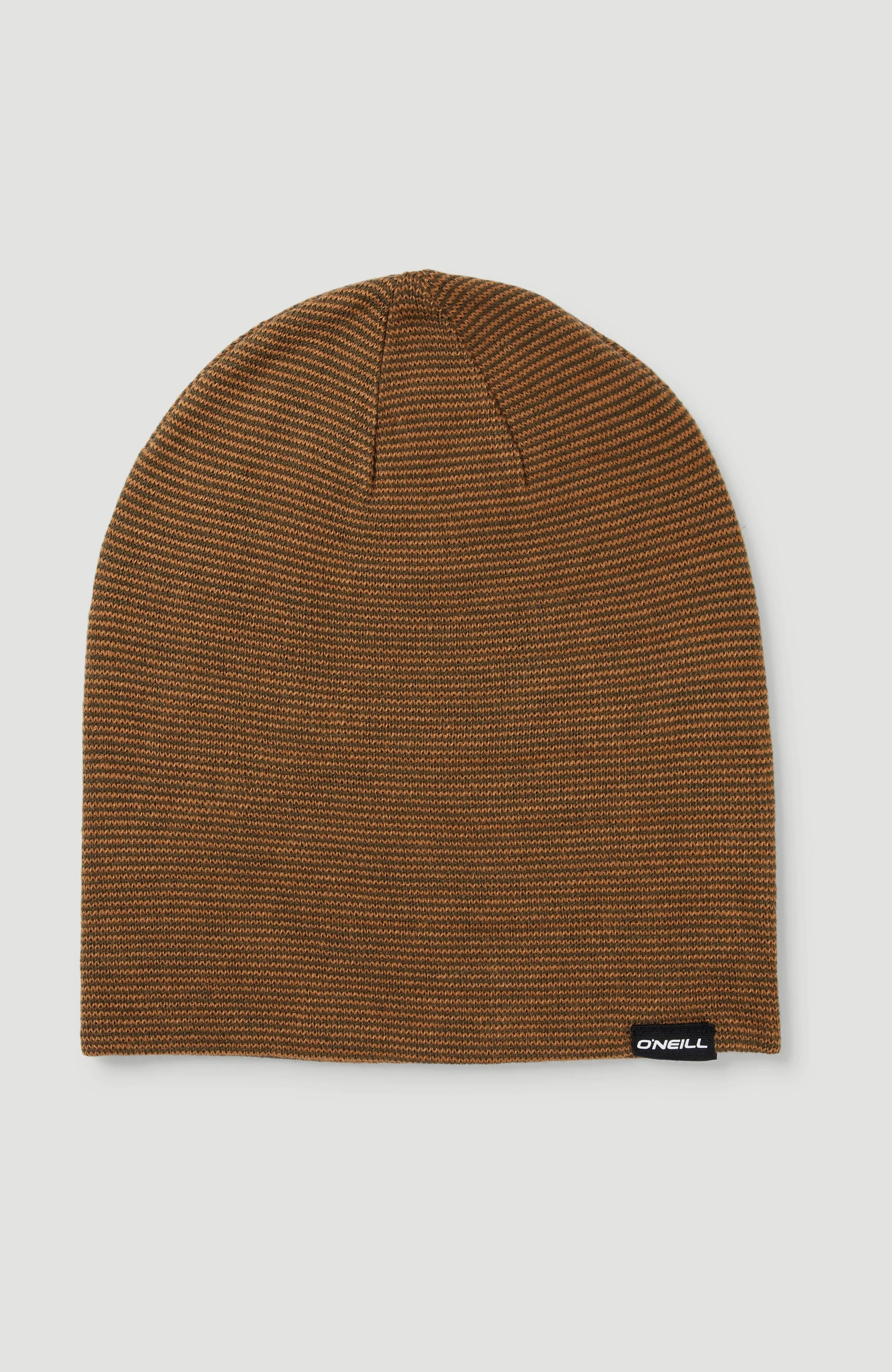 All Year Beanie | Rich Caramel Colour block