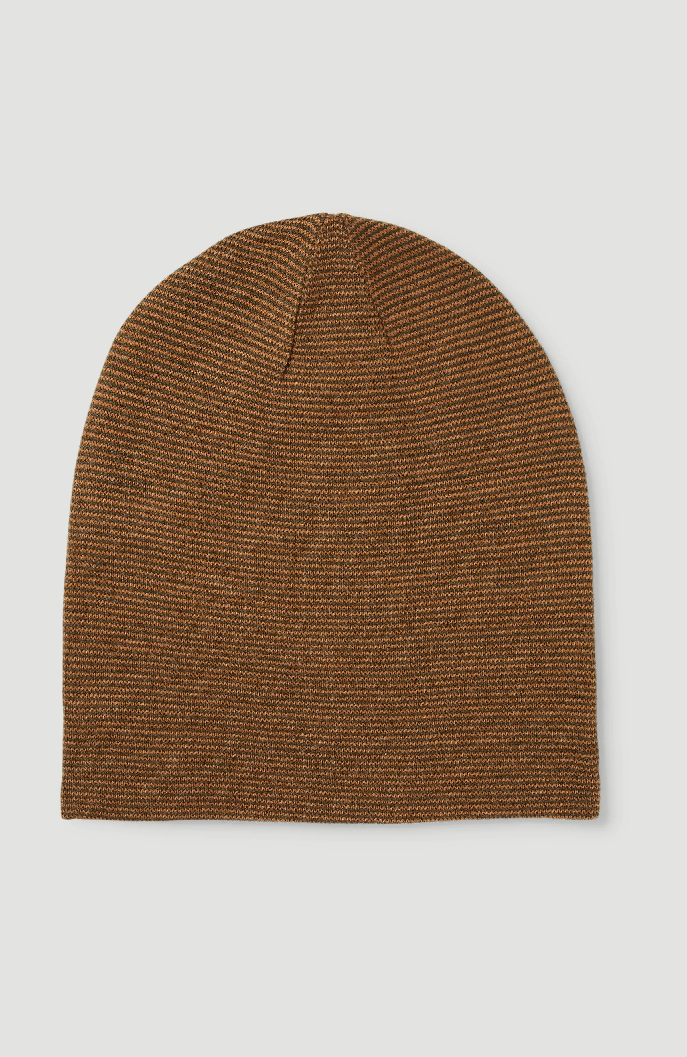 All Year Beanie | Rich Caramel Colour block