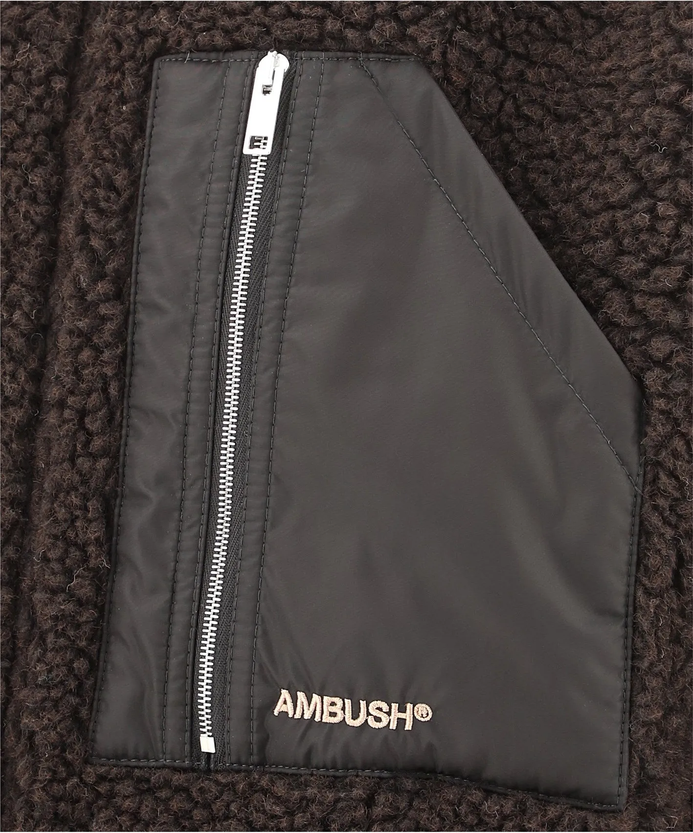 Ambush Chest Pocket Shearling Jacket