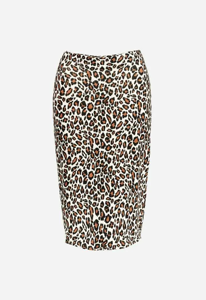 Animal Print Skirt