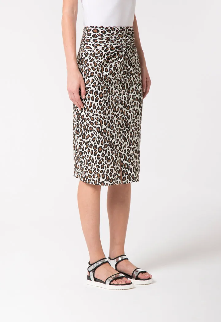 Animal Print Skirt