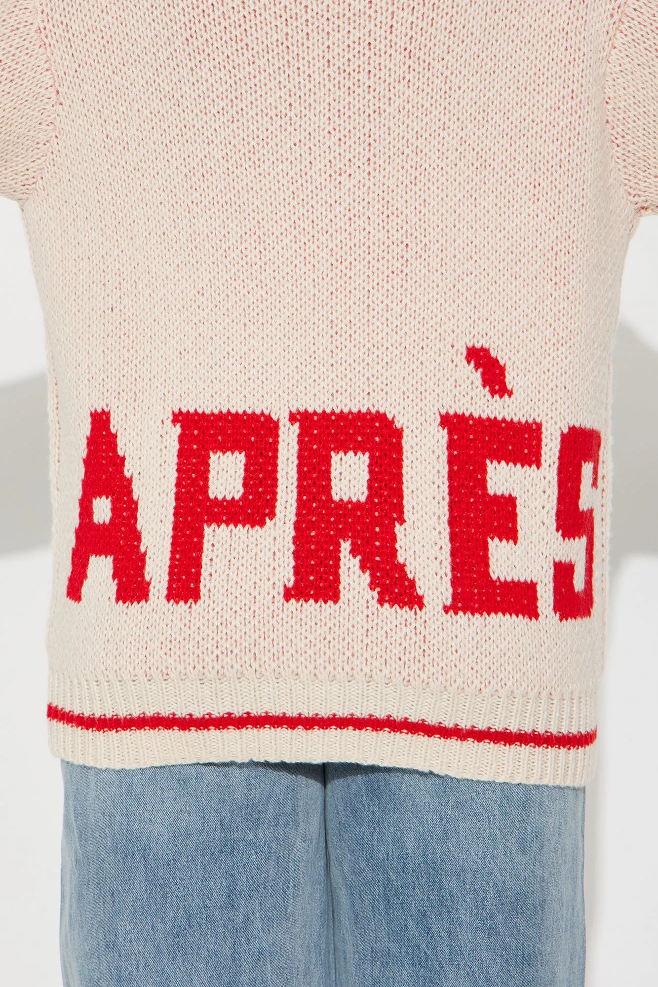 Apres Babe Sweater - Cream/combo