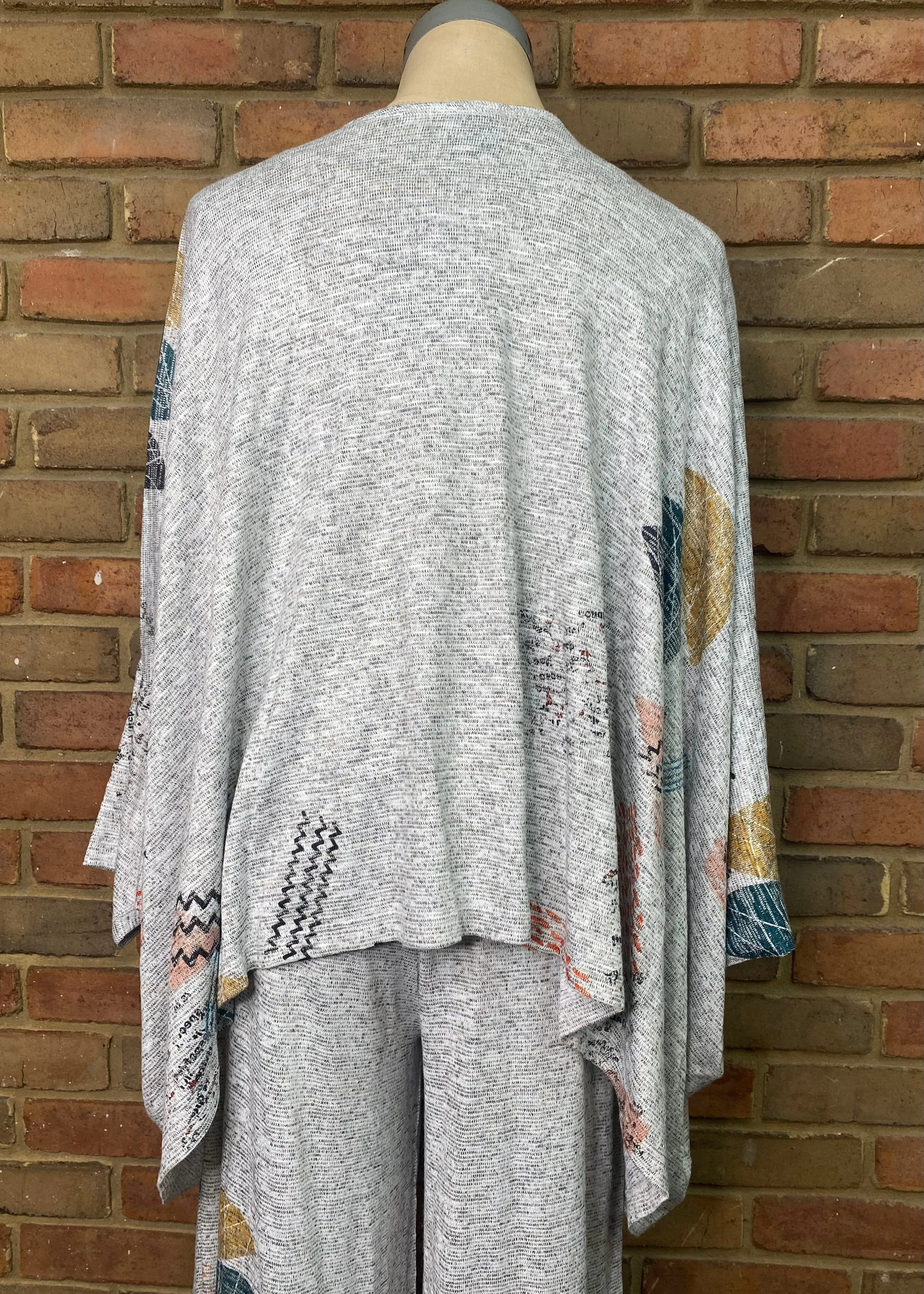 Apricot Drop Shoulder Cardigan #222