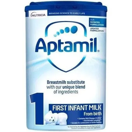 Aptamil 1 First Baby Milk Formula Powder from Birth 800g