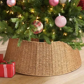 Ayieyill 26 inch Christmas Tree Collar, Christmas Tree Stand Cover for Christmas Tree Decorations