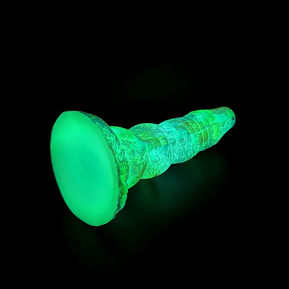 Big Girthy Huge Anal Dildo Butt Plug - Luminous Realistic Dildo Sex Toys for Women