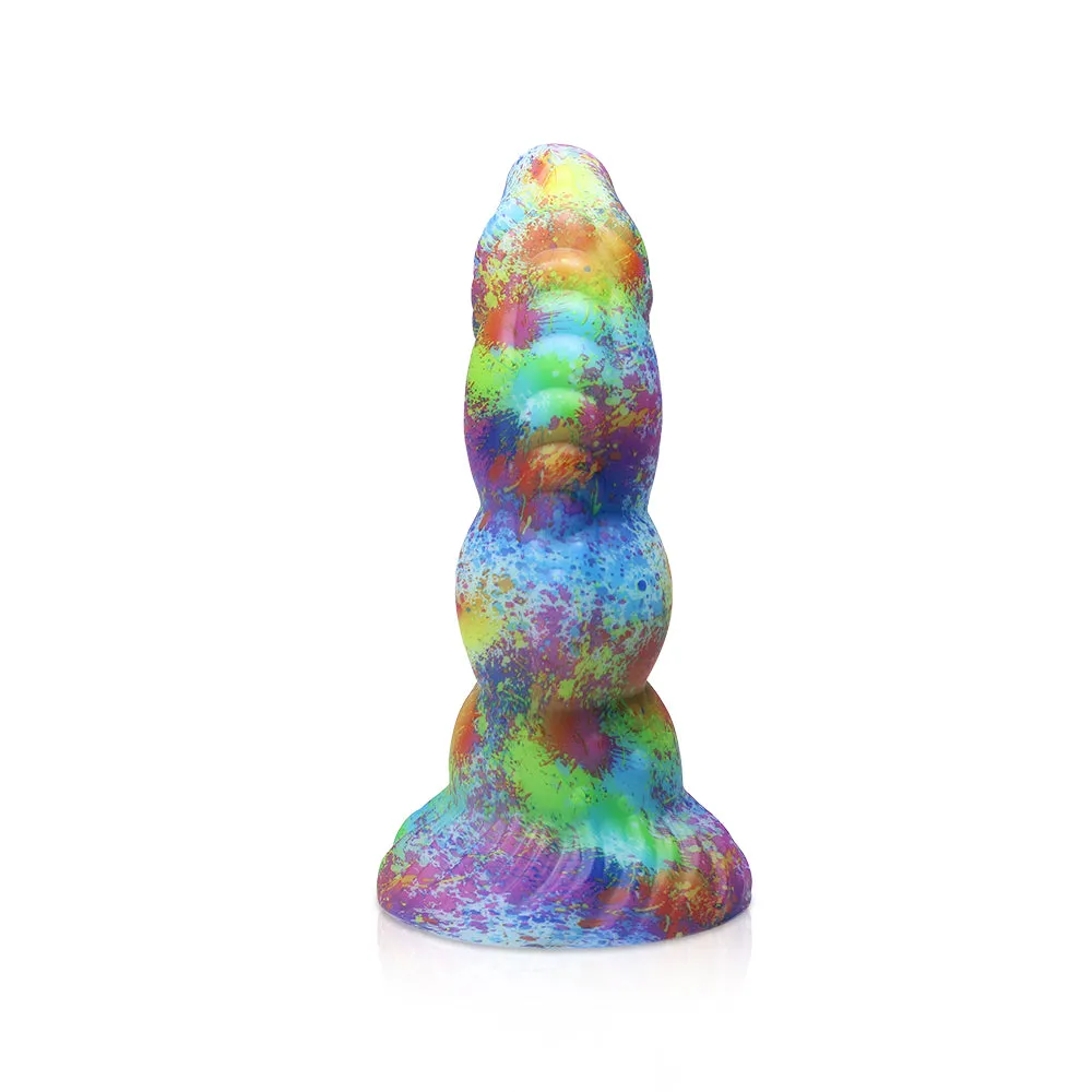 Big Girthy Huge Anal Dildo Butt Plug - Luminous Realistic Dildo Sex Toys for Women