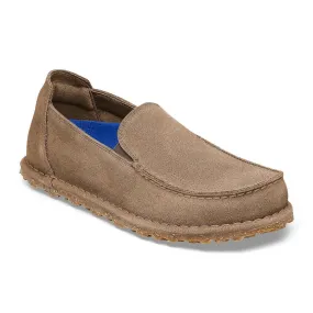 'Birkenstock' Men's Utti Slip On Moccasin - Grey Taupe