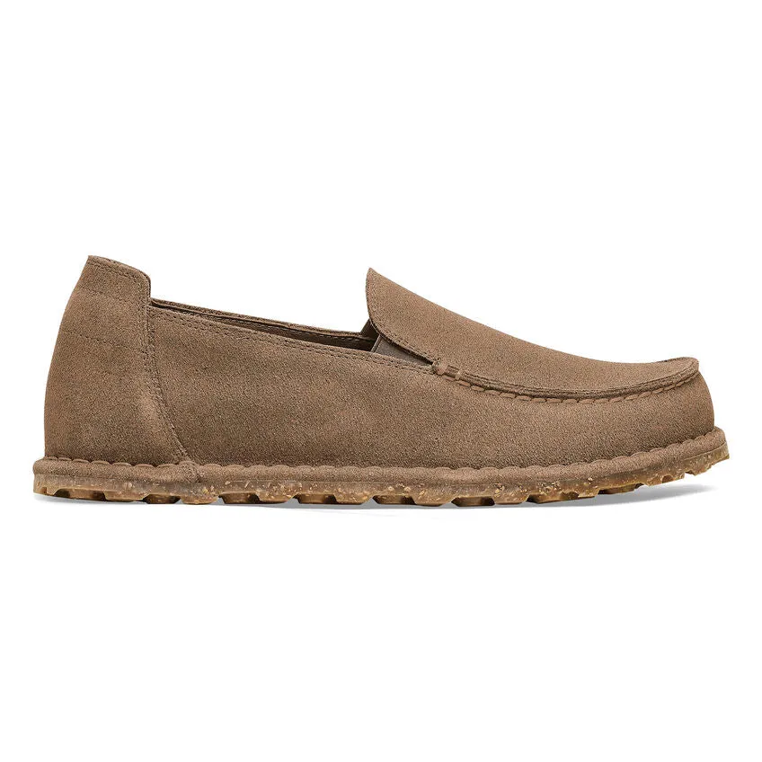 'Birkenstock' Men's Utti Slip On Moccasin - Grey Taupe