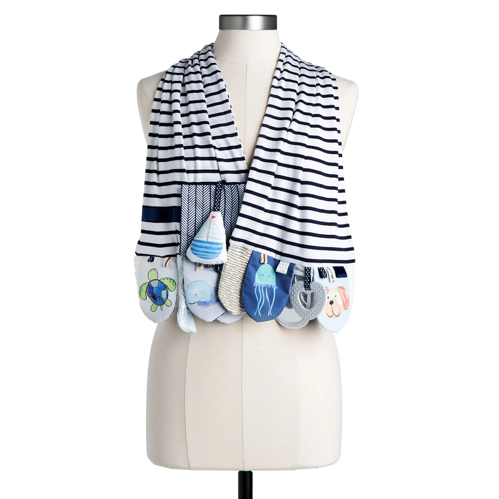 BLUE MOMMY & ME SCARF