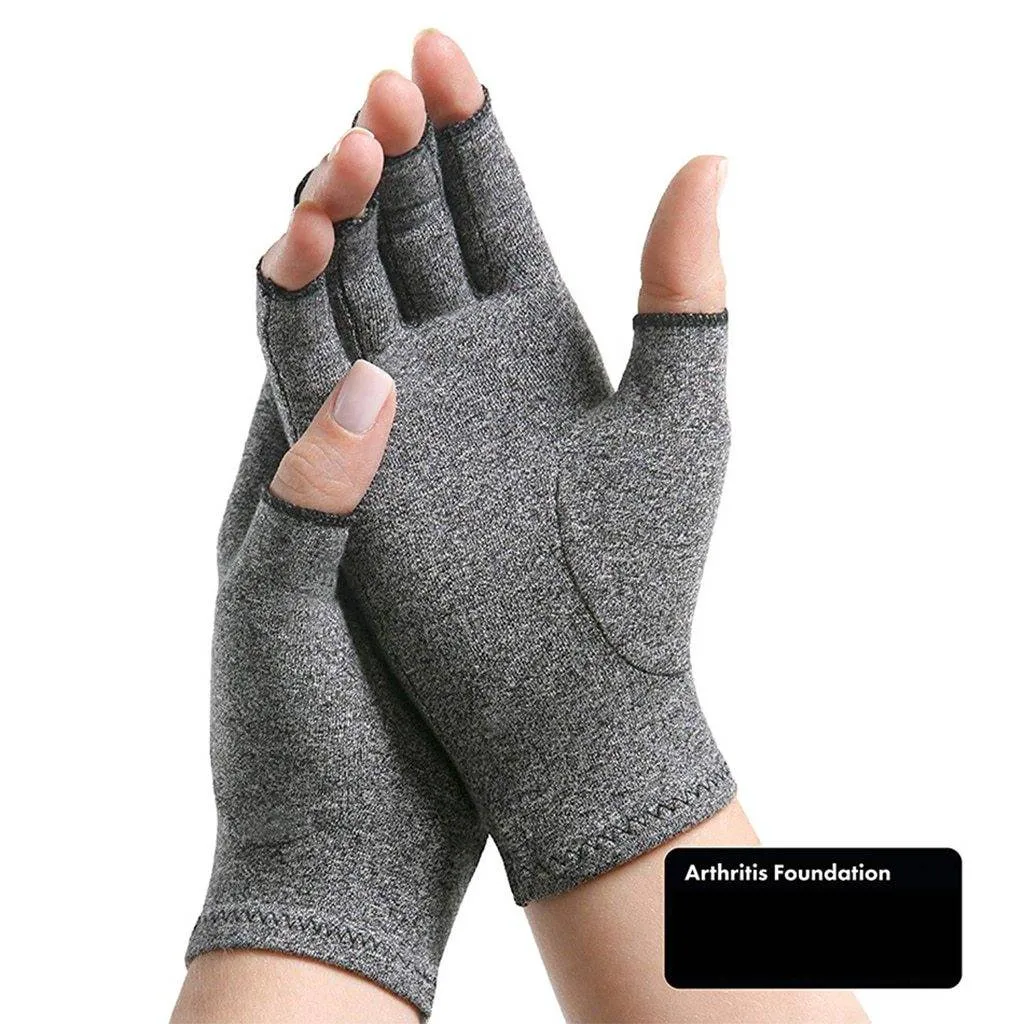 Breathable Lightweight Smart Stitch Cotton Compression Gloves For Arthritis, Stiff Muscles And Joints