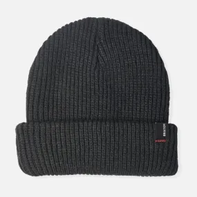 BRIXTON POLAR CHUNKY BEANIE BLACK