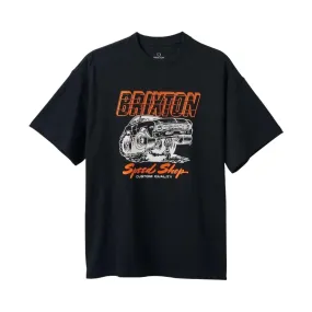 BRIXTON Smokey Heavyweight Relaxed Graphic T-Shirt - Black