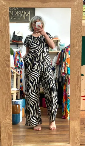 Byoung Byisole Animal Print Jumpsuit