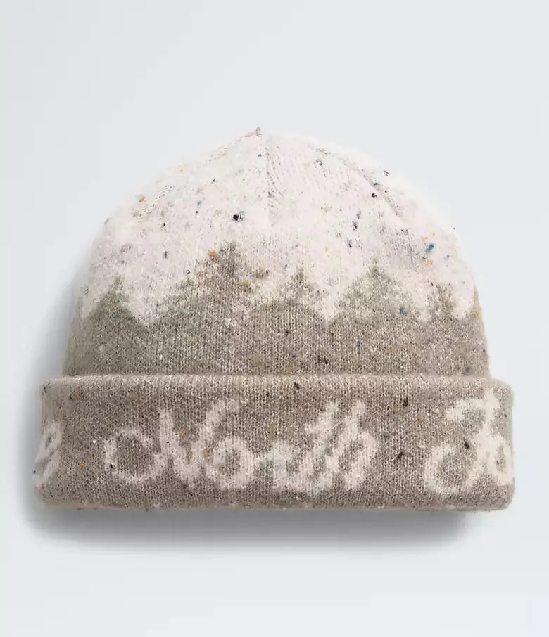 Cabin Mountainscape Beanie