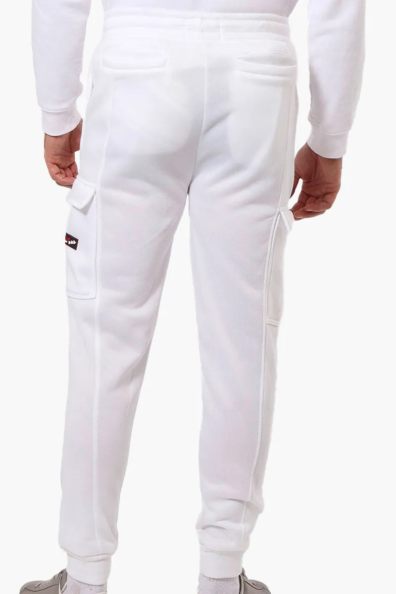 Canada Weather Gear Tie Waist Cargo Joggers - White