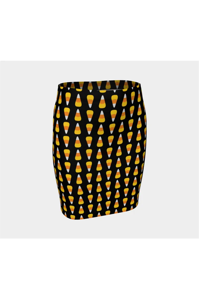 Candy Corn Fitted Skirt