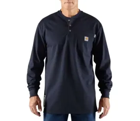 Carhartt, Shirt, 100237, FR Force Cotton, 6.75oz, Long Sleeve Henley,