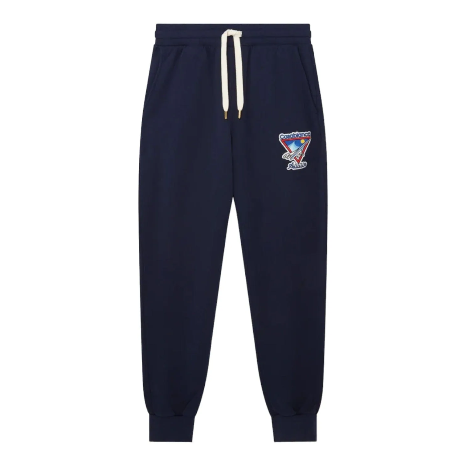 Casablanca Aiiiiir Embroidered Sweatpants Navy Blue