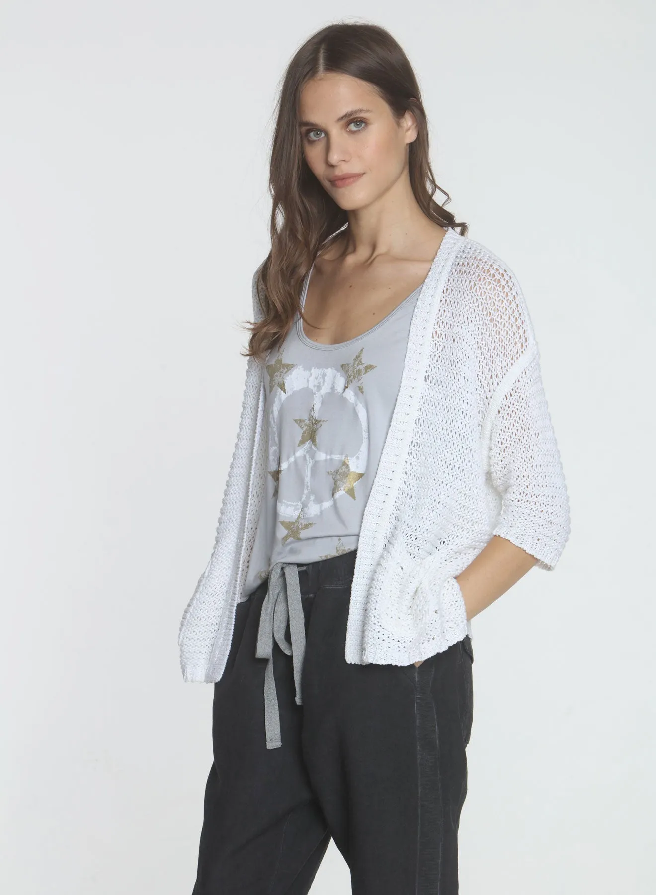 Charlotte Cardigan - White