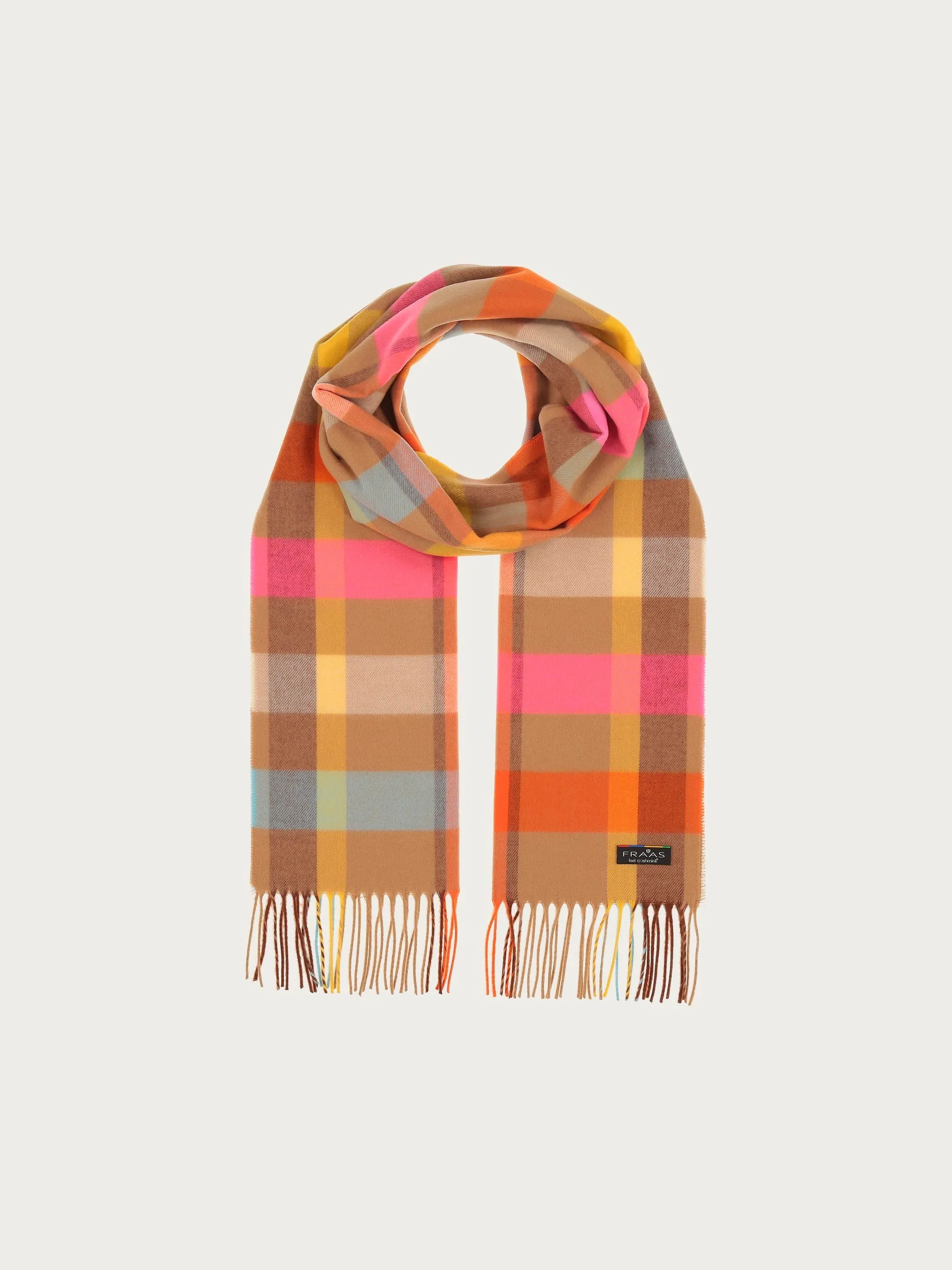 Check Plaid Cashmink Scarf