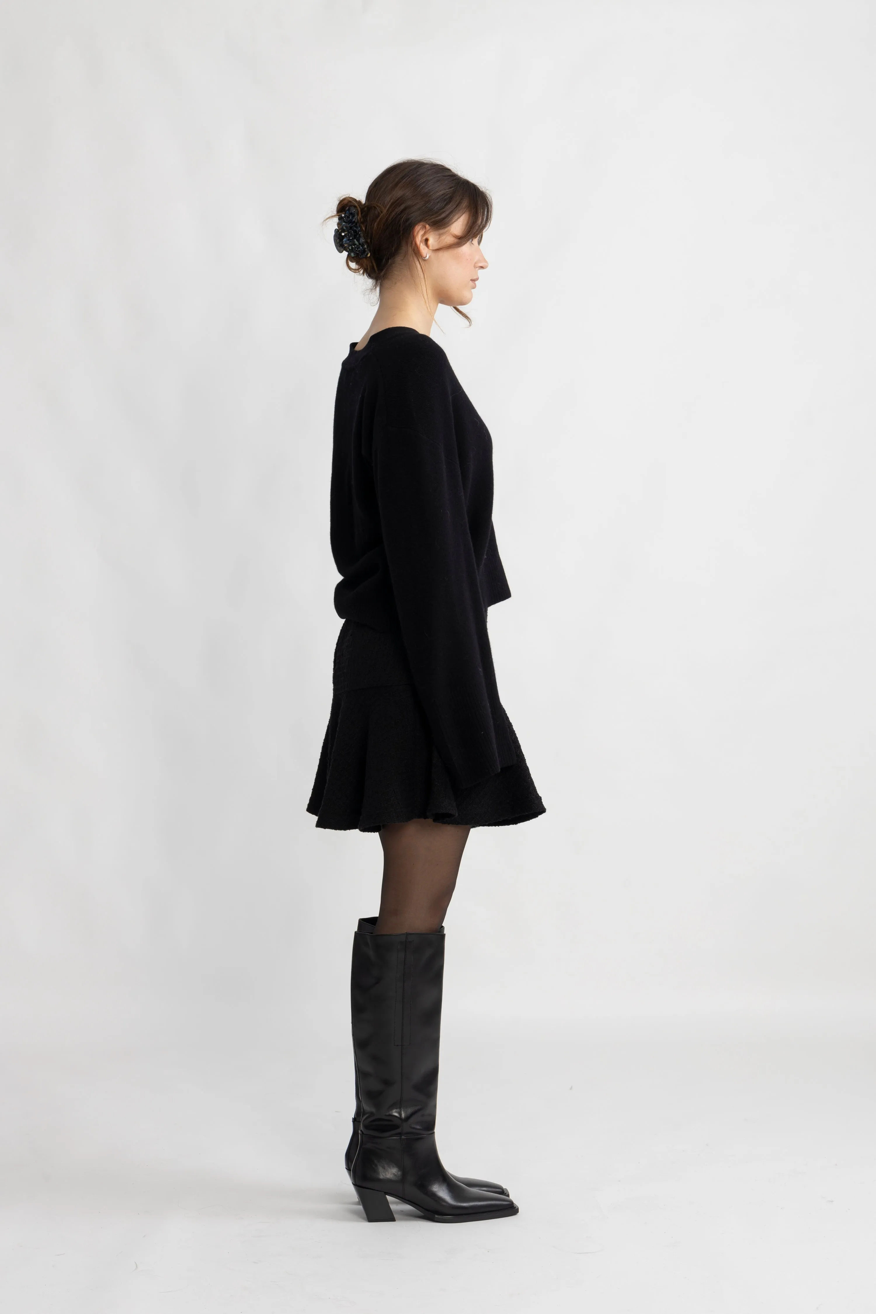 Cheddar Cardigan - Black