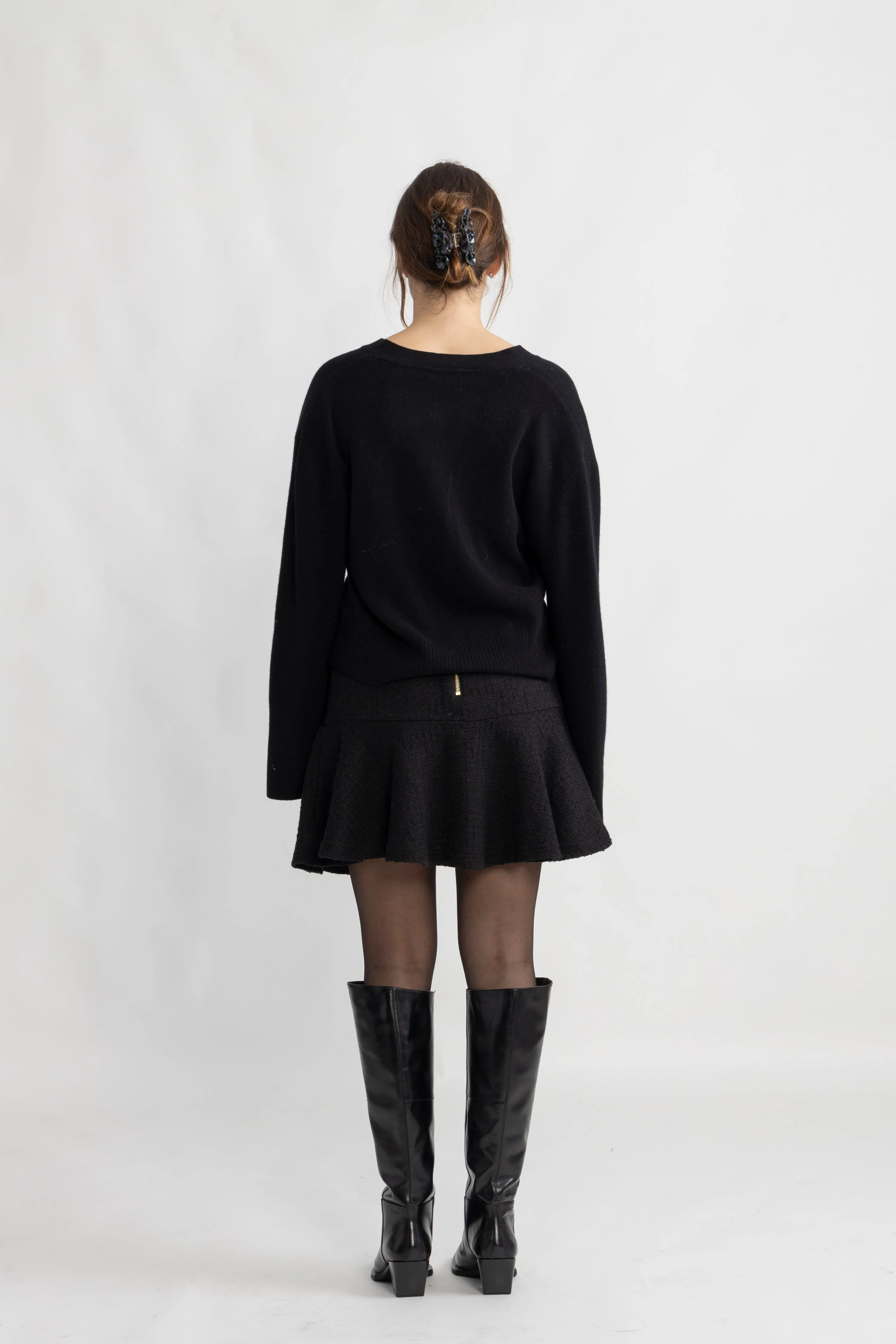 Cheddar Cardigan - Black