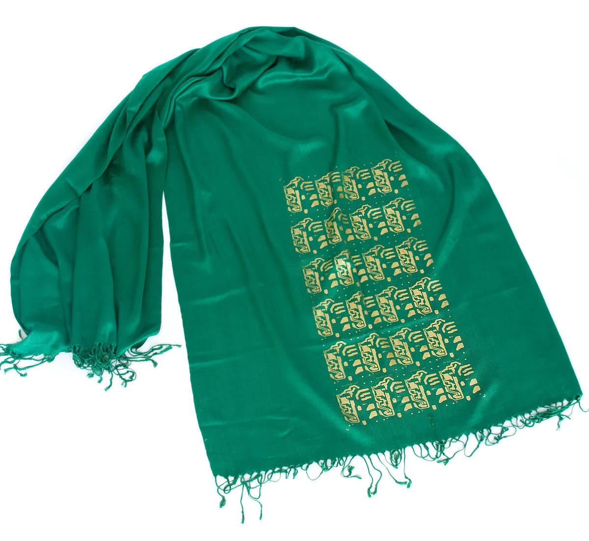 Circuit Board Scarf: "Electro" pashmina.