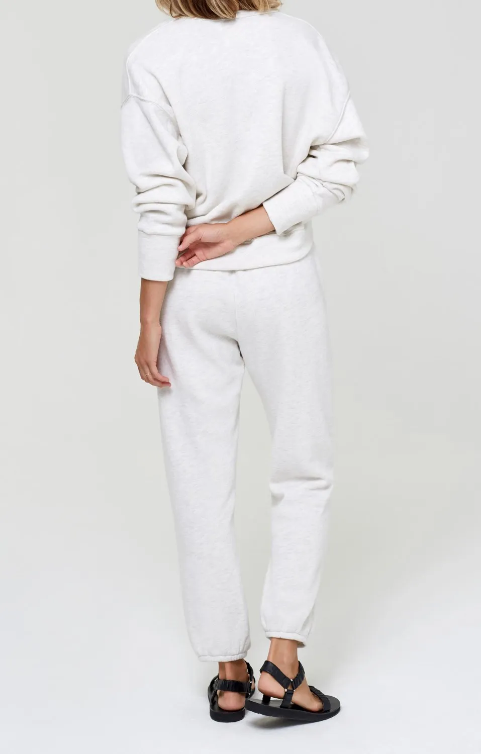 Citizens of Humanity - Laila Fleece Pant in Oatmeal Heather