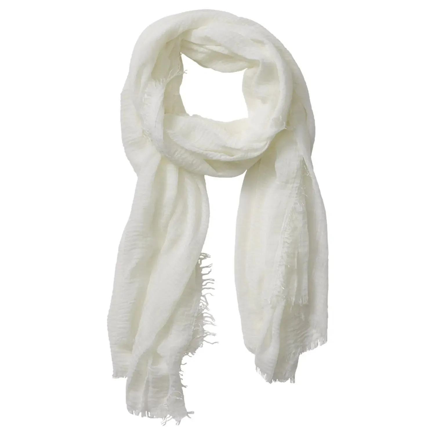 Classic Lightweight Crinkle Scarf