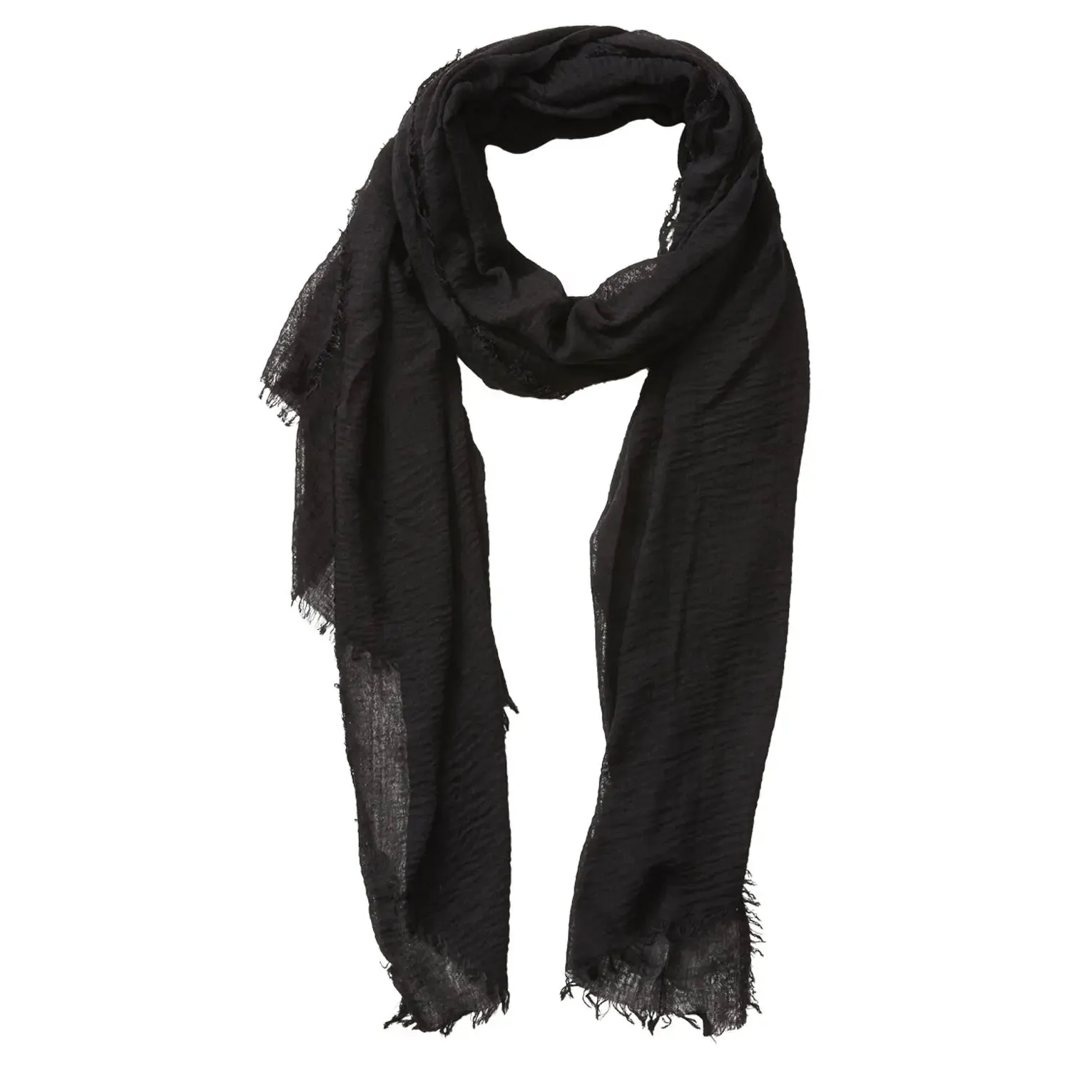 Classic Lightweight Crinkle Scarf