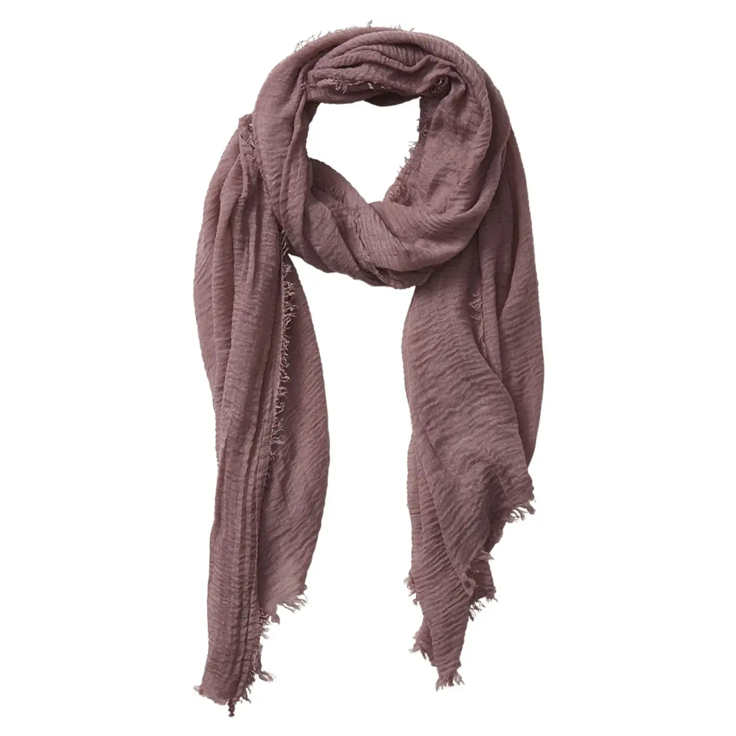 Classic Lightweight Crinkle Scarf