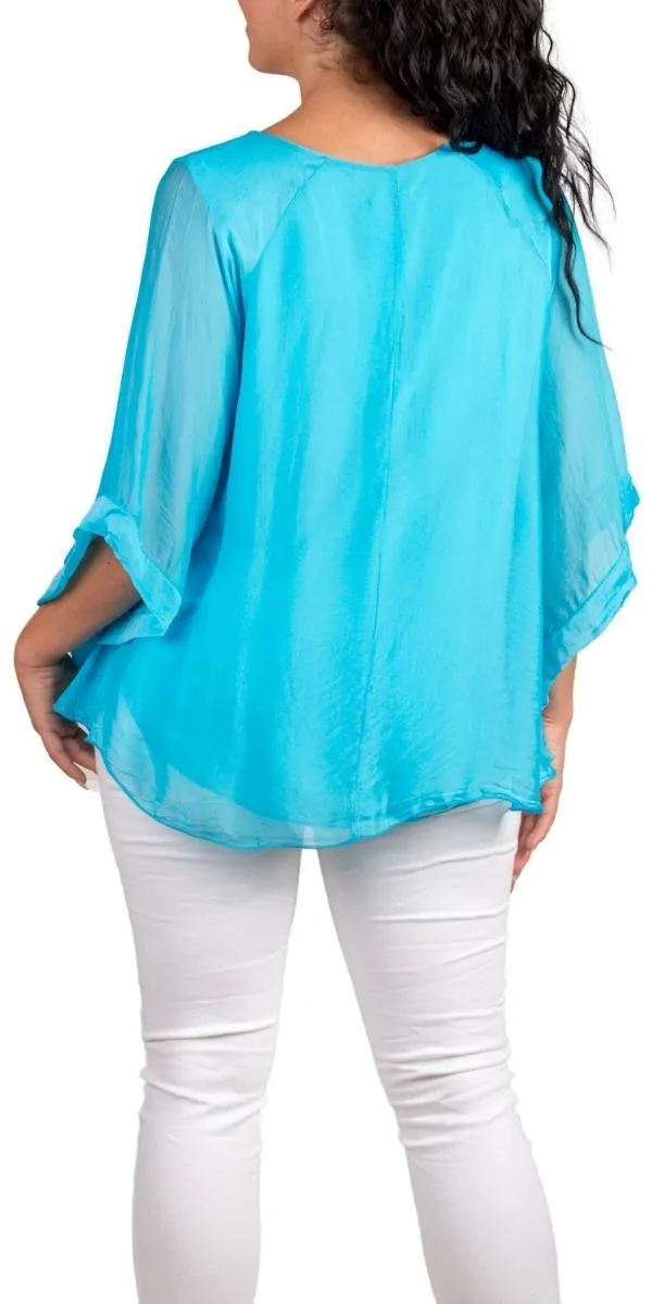 Coletta Silk Top