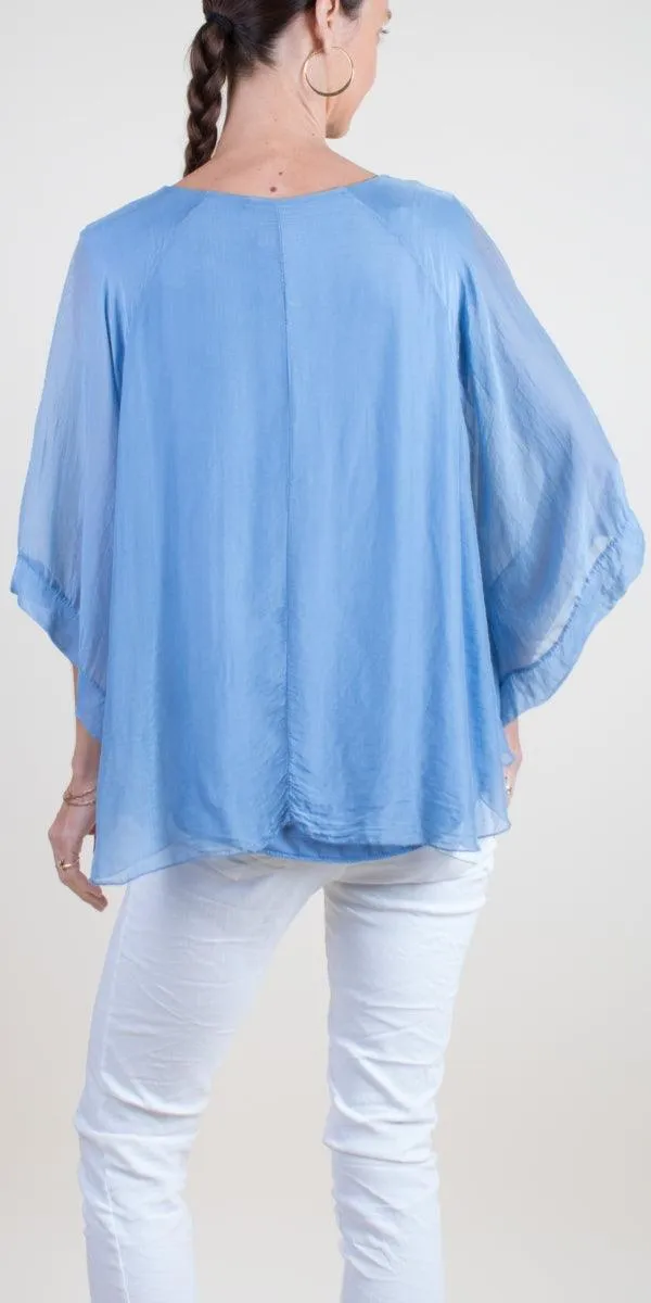 Coletta Silk Top