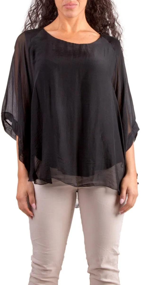 Coletta Silk Top