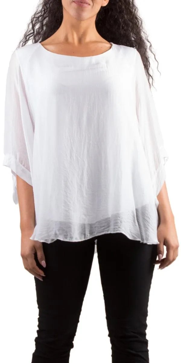 Coletta Silk Top