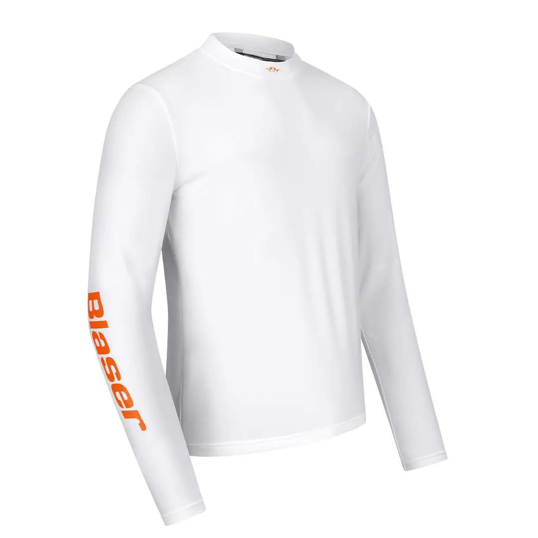 Competition L/S Base Layer 23 - White by Blaser