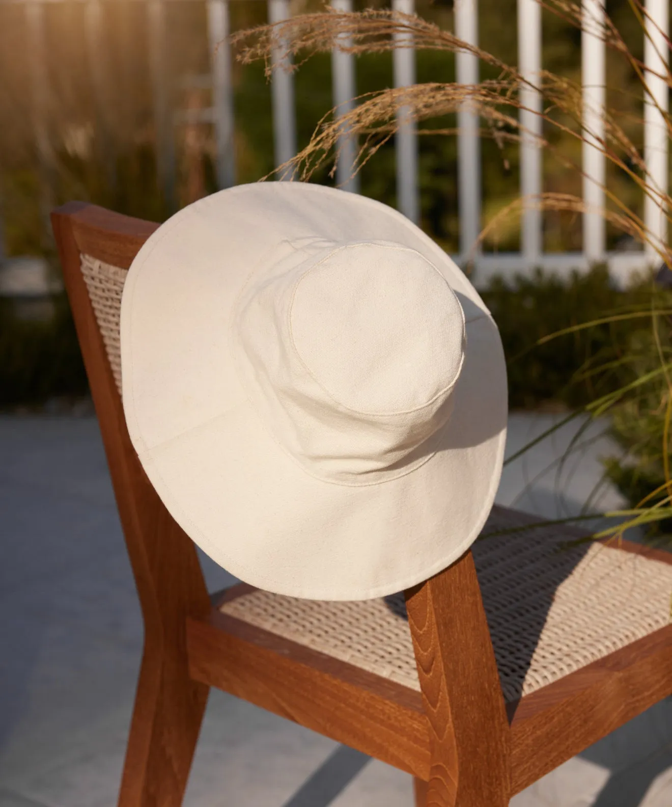 Cotton Canvas Sun Hat