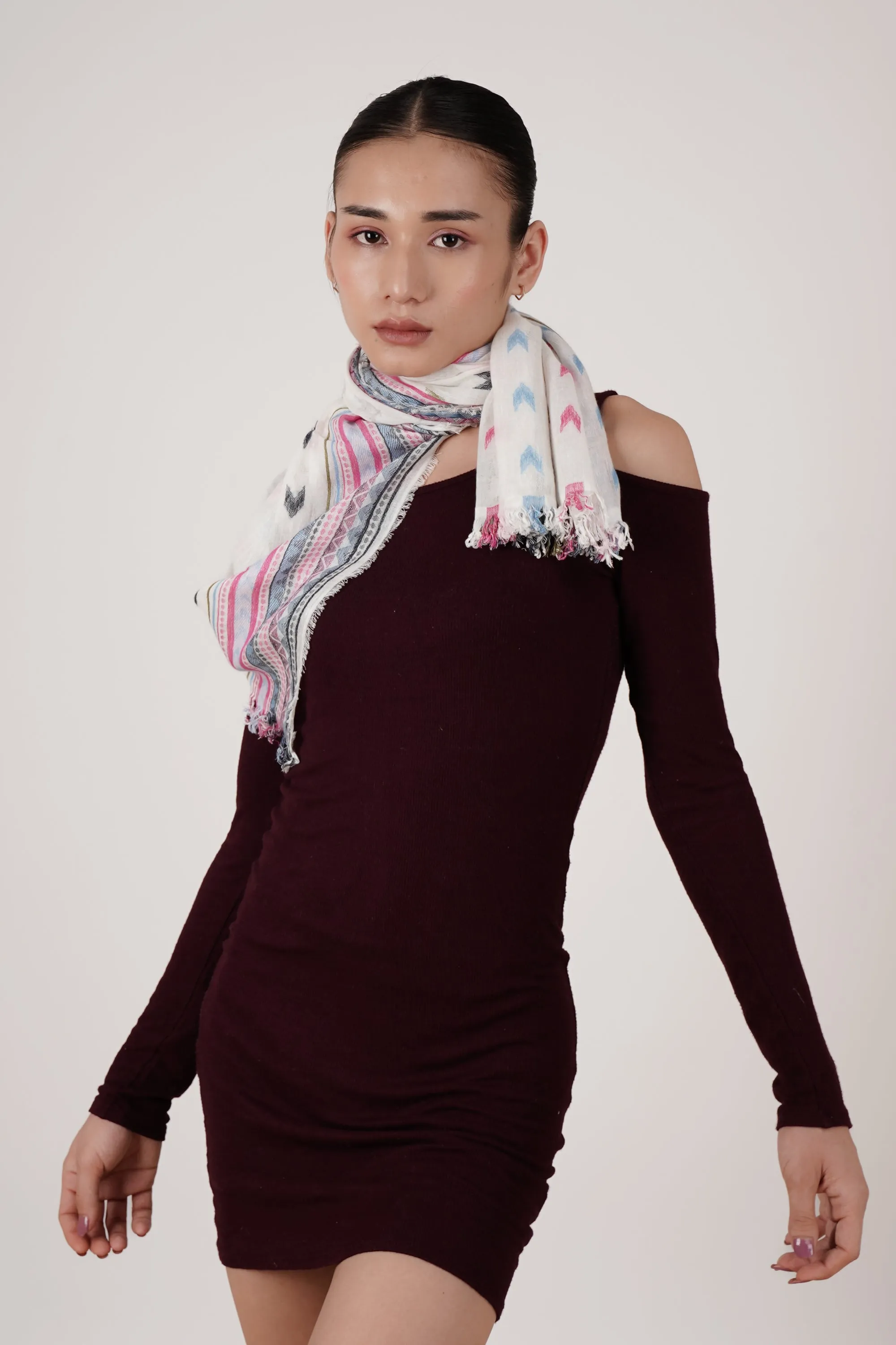 Cotton Modal Multi Colour Scarf