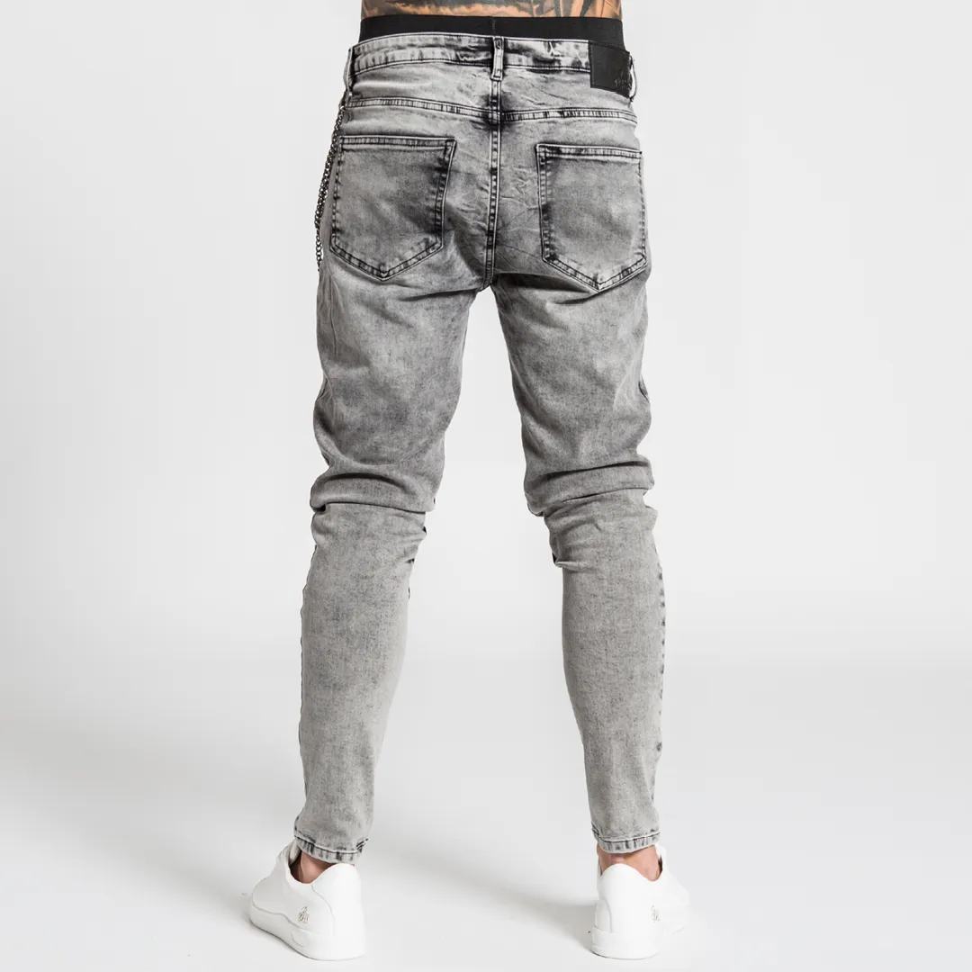 Cova Relaxed Fit Jeans - Grey