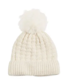 Cozy Knit Beanie - Cream