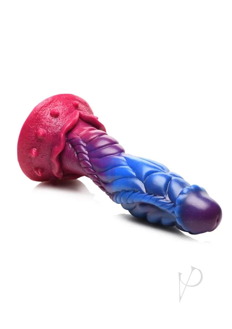 Creature Cocks Intruder Alien Silicone Dildo Pink & Blue