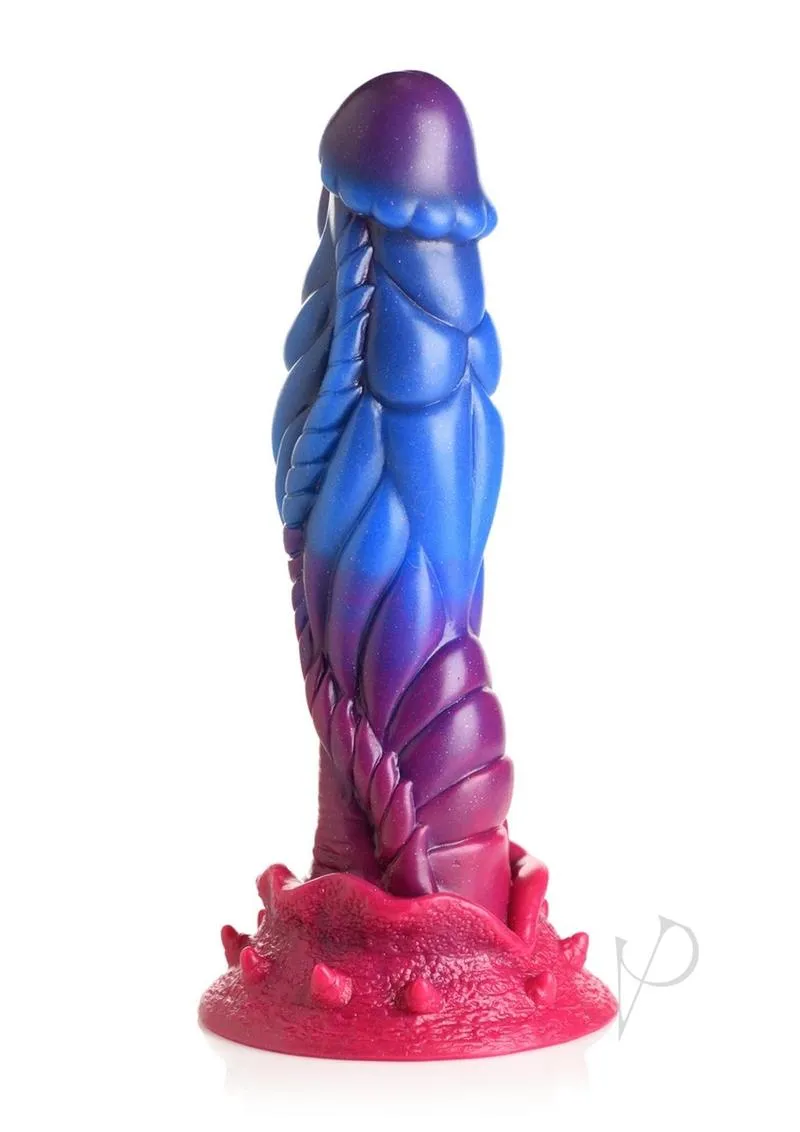 Creature Cocks Intruder Alien Silicone Dildo Pink & Blue