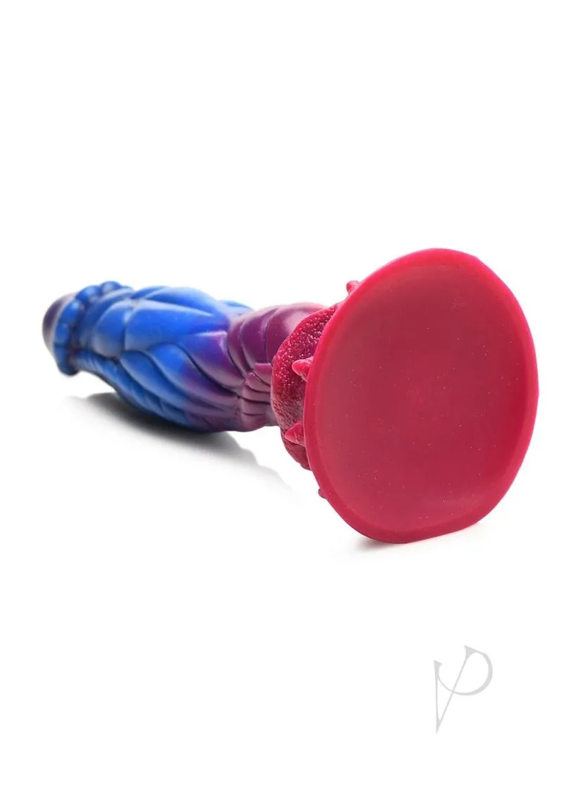 Creature Cocks Intruder Alien Silicone Dildo Pink & Blue